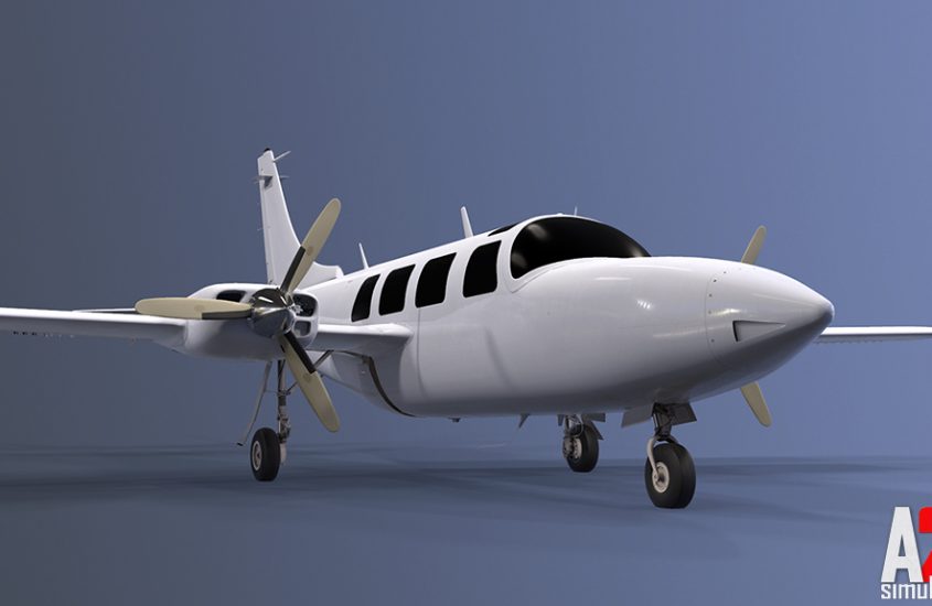 A2A Simulations working on the Aerostar 600 for MSFS
