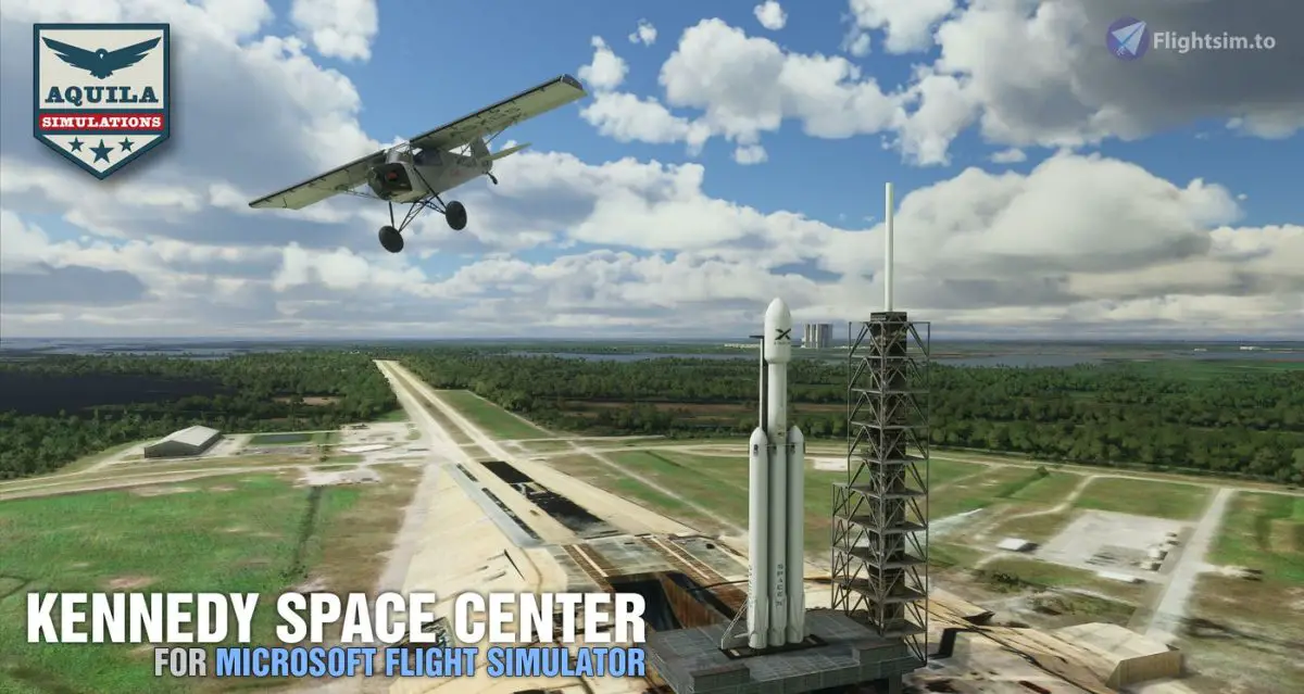 This free Kennedy Space Center scenery addon will bring you closer to a rocket than ever