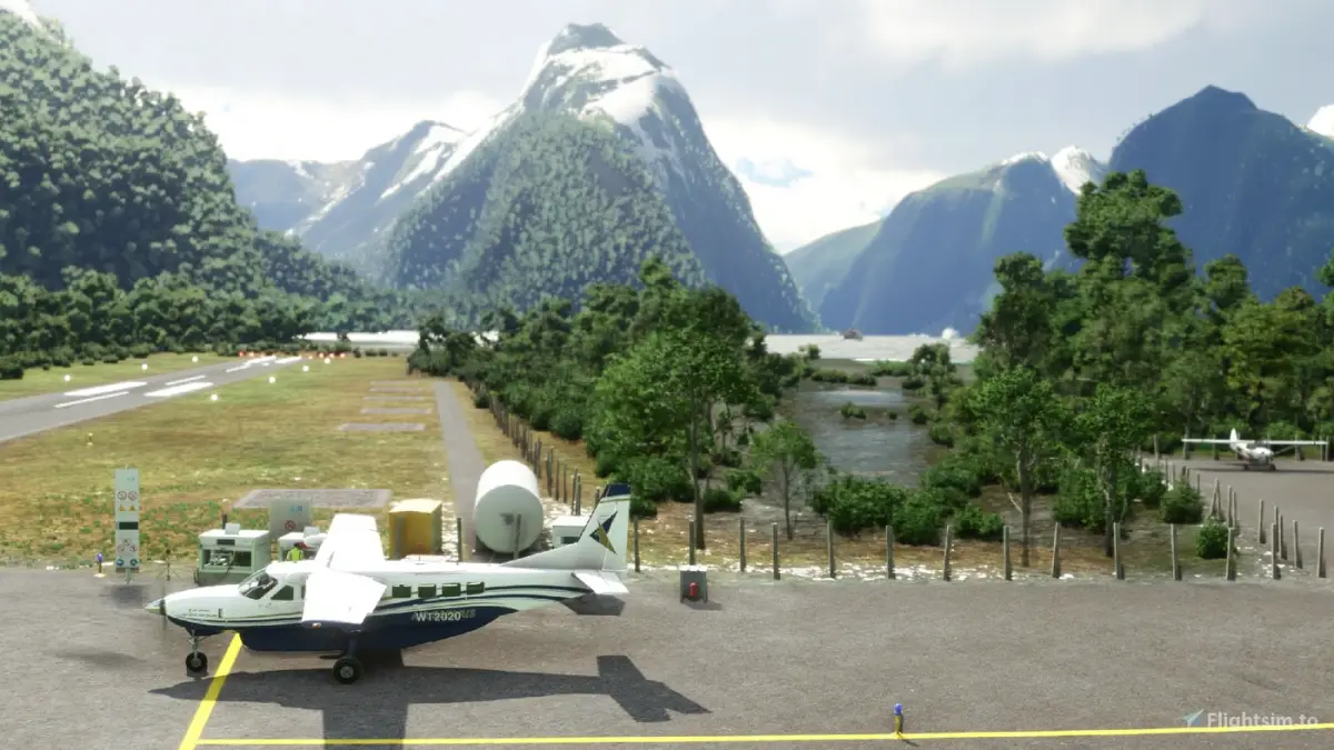 Milford Sound Airport, New Zealand