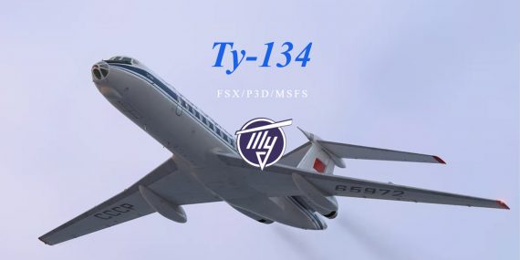 Tupolev Tu 134 msfs 6 1
