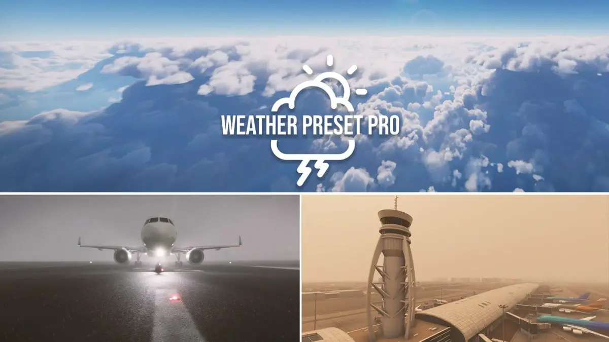 SoFly releases 40 Unique Weather Presets for Flight Simulator