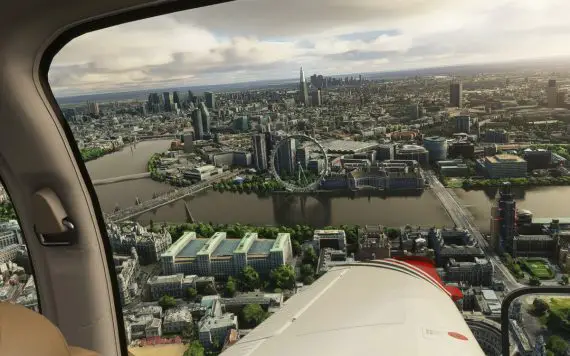 London scenery eye Simulator (MSFS)