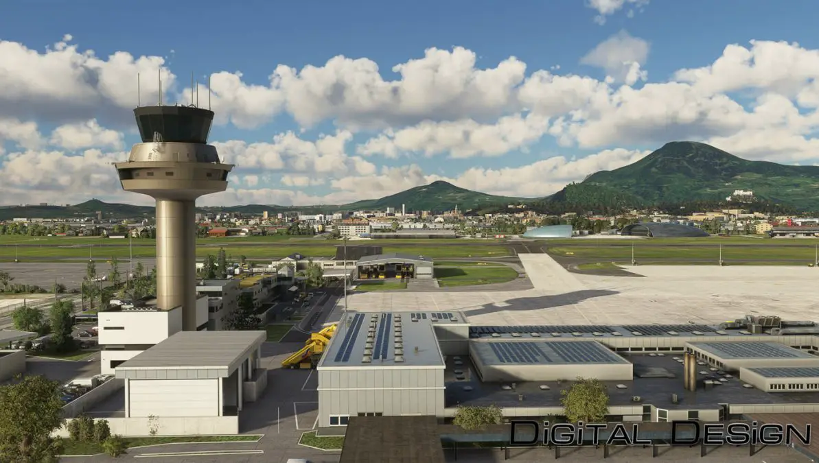 Digital Design reveals stunning Salzburg Airport and city for MSFS (released!)