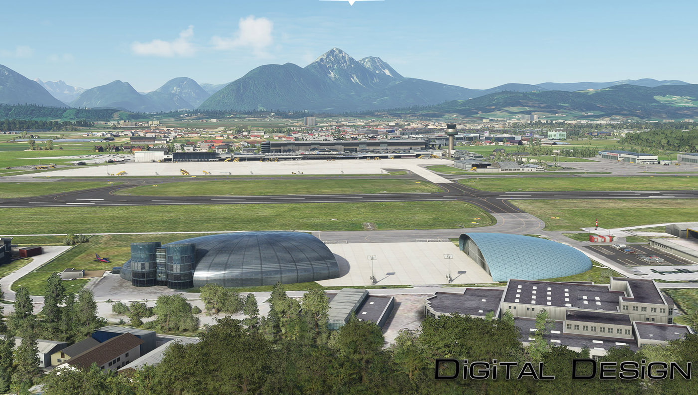 Salzburg Airport MSFS 2