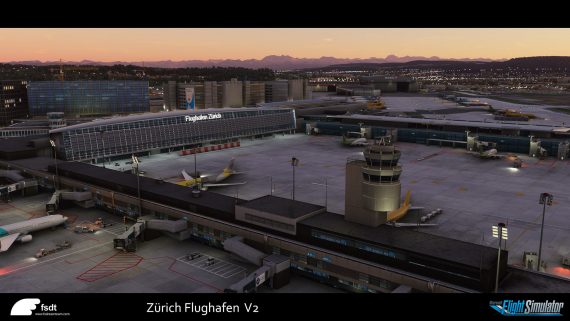 Zurich Airport Flight Simulator (MSFS)