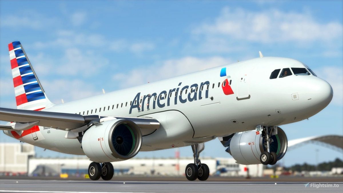 American Airlines 8K Livery for the A320 Neo