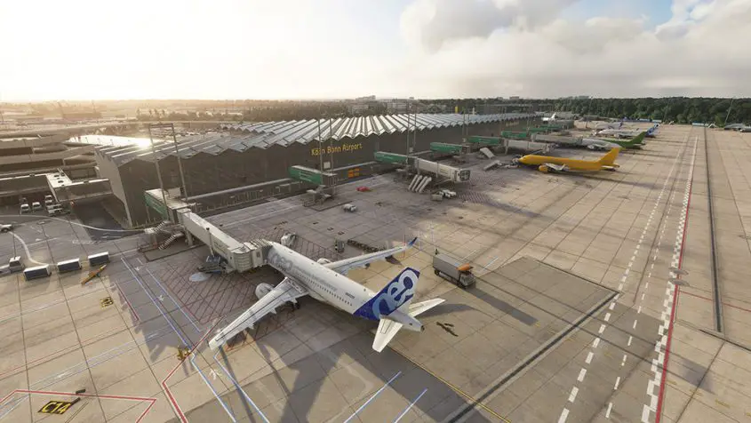 Aerosoft releases Cologne/Bonn Airport for MSFS