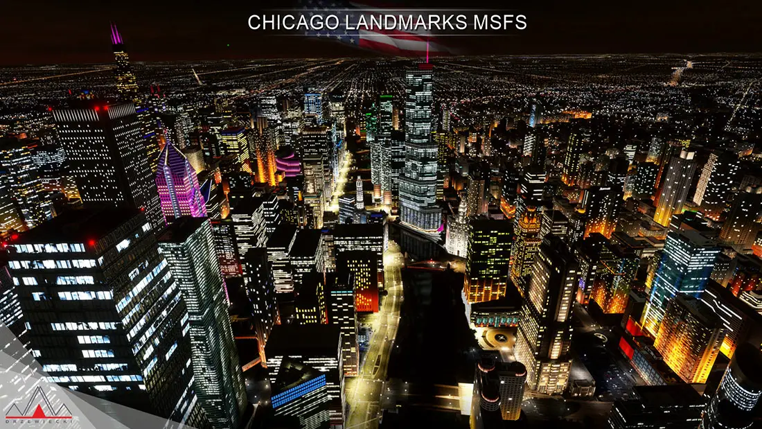Chicago scenery Flight Simulator (MSFS)