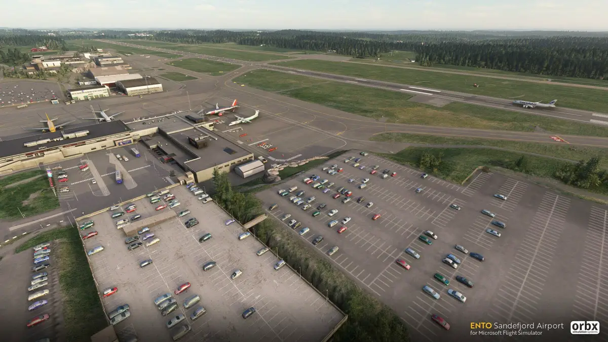 Orbx releases Sandefjord Torp Airport (ENTO) for MSFS