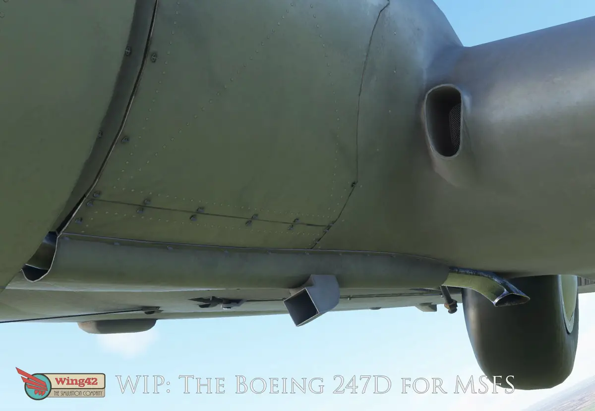Boeing 247D MSFS rivets