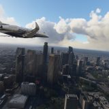 Downtown la flight simulator