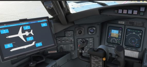 aerosoft crj cockpit efb