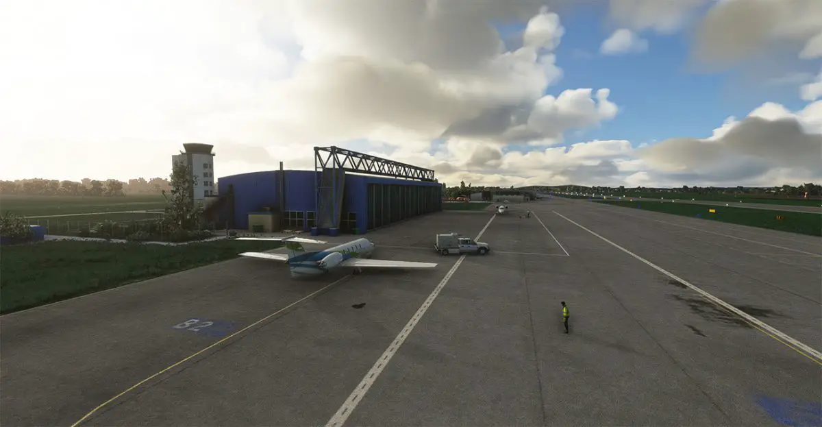 Aerosoft releases Augsburg Airport for MSFS