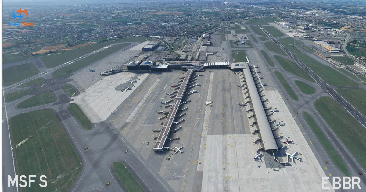 Brussels Airport MSFS 5