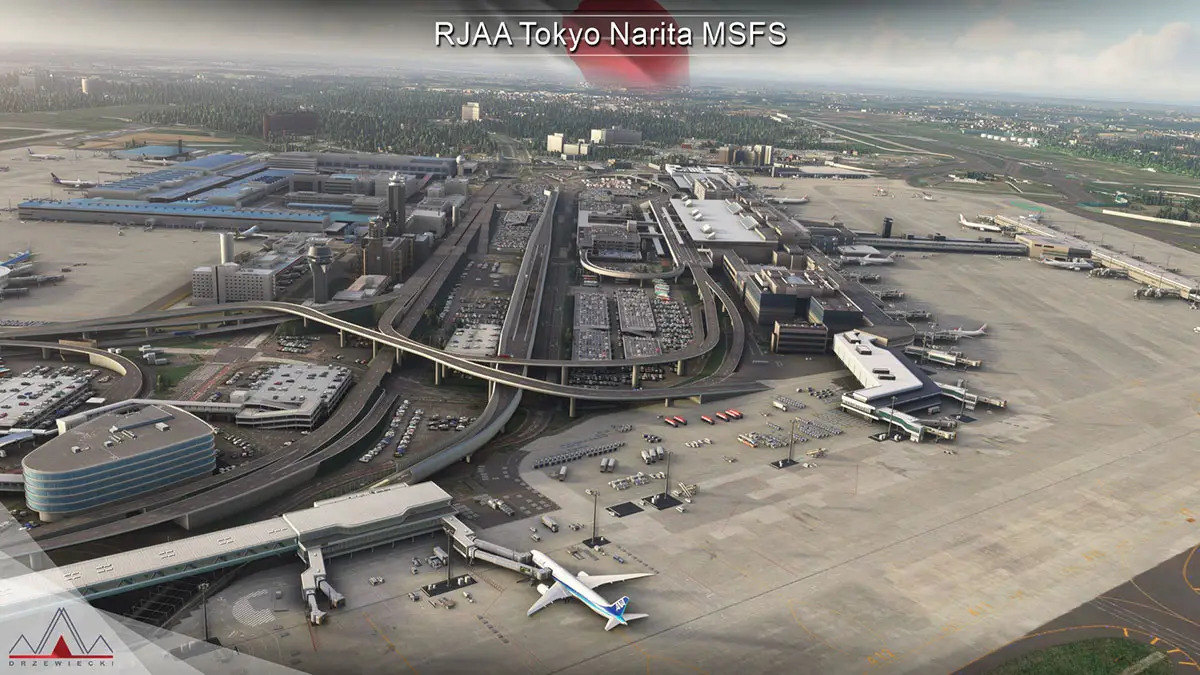 Narita International Airport (Tokyo) released by Drzewiecki Design