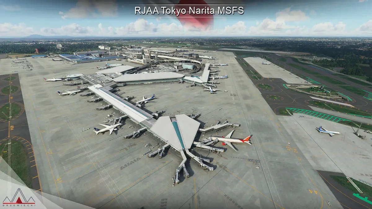 Narita Airport MSFS 8