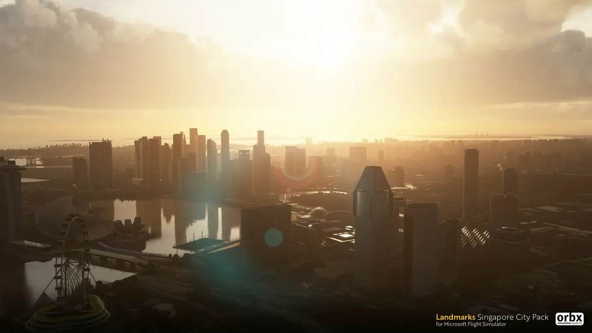 Orbx releases Landmarks Singapore City Pack