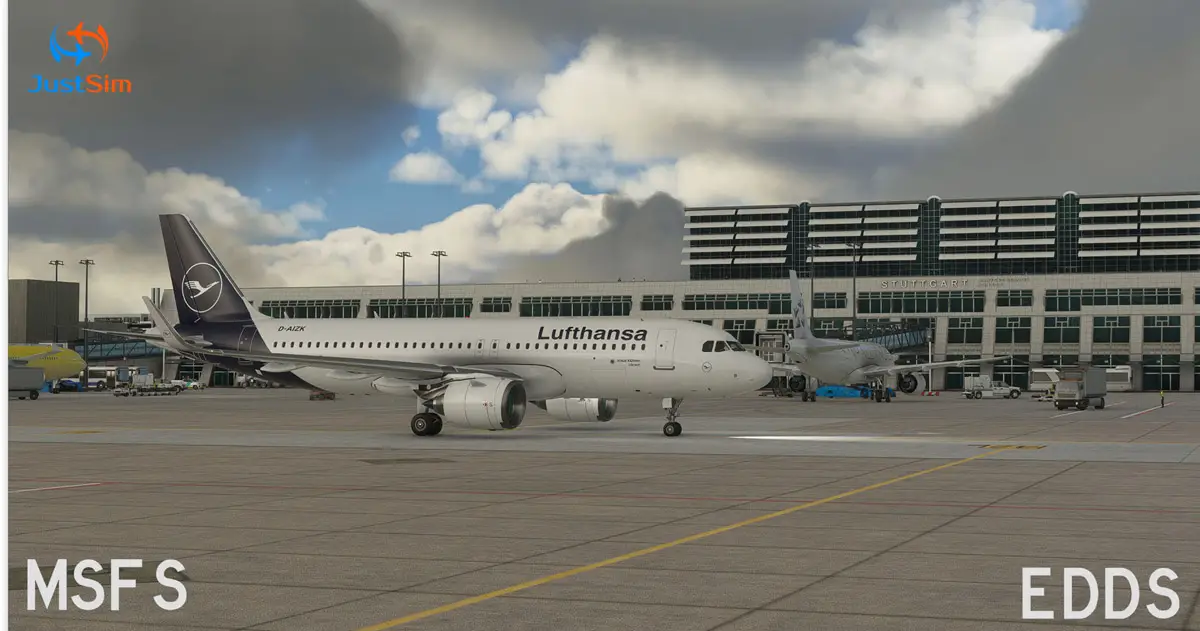 JustSim releases Stuttgart Airport (EDDS) for MSFS