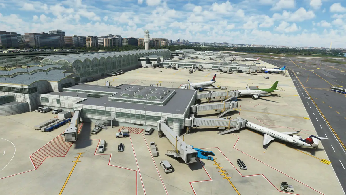 Drzewiecki Design releases Washington National Airport for MSFS