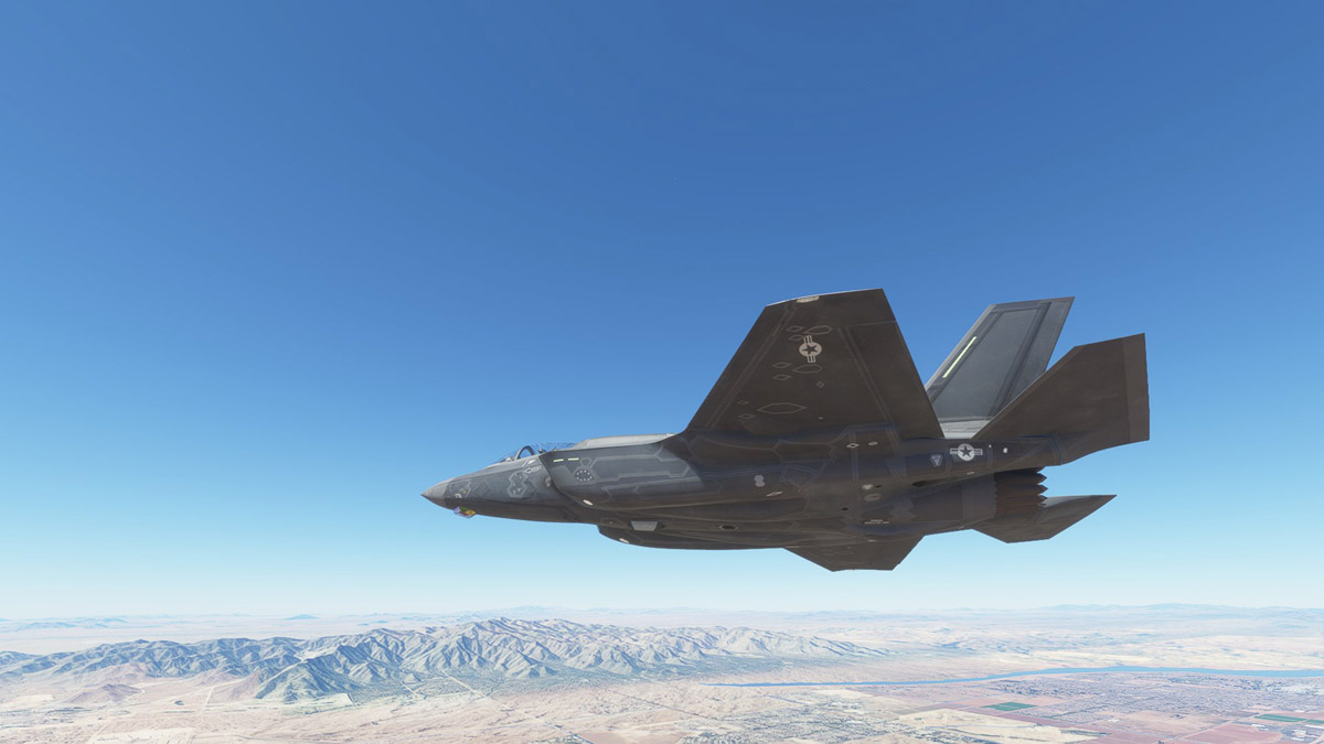 The F-35 Lightning is Indiafoxtecho’s next airplane for MSFS, expected to release in July