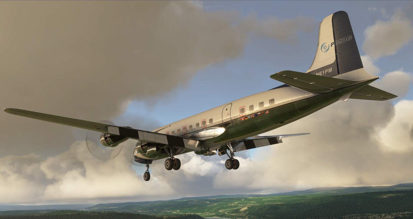 PMDG DC 6 MSFS Flight Simulator 2