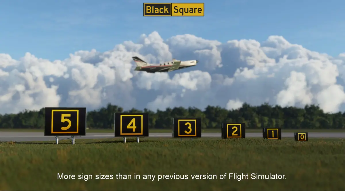 Just Flight previews ‘Real Taxiways’, accurately placed real-world taxiway signs for MSFS