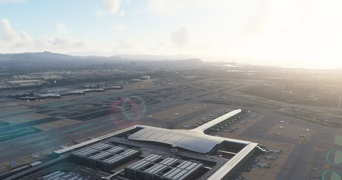 JustSim releases Barcelona’s Airport (LEBL) for MSFS