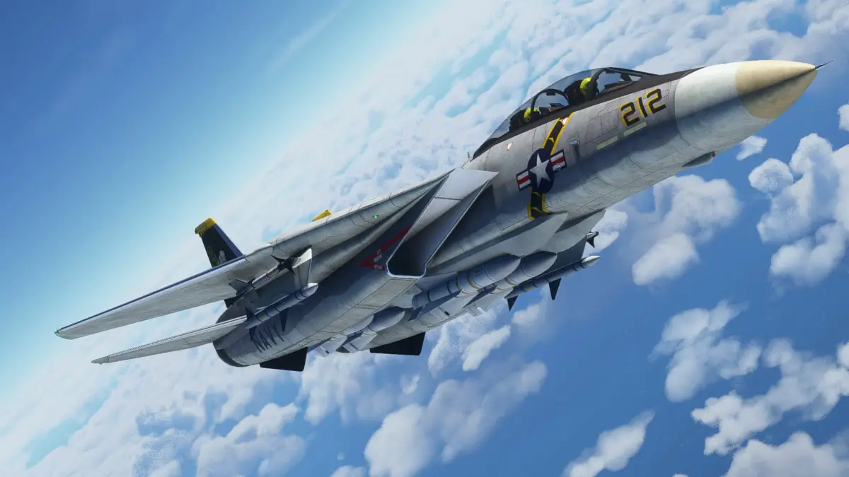 A quick look into the upcoming F-14 Tomcat from DC Designs