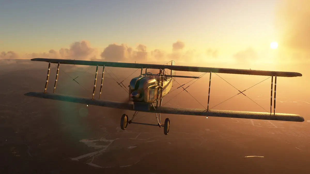 The Dorand AR.1, a 100 years old French biplane, is now available for MSFS