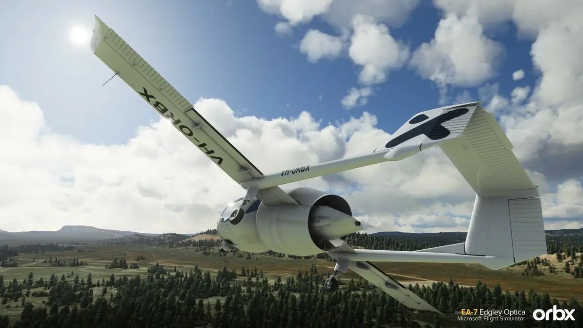 Orbx releases the EA-7 Edgley Optica, its first aircraft for MSFS