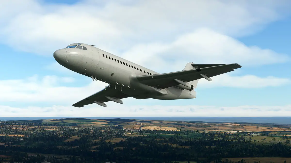 Just Flight announces Fokker F28 Fellowship for Flight Simulator