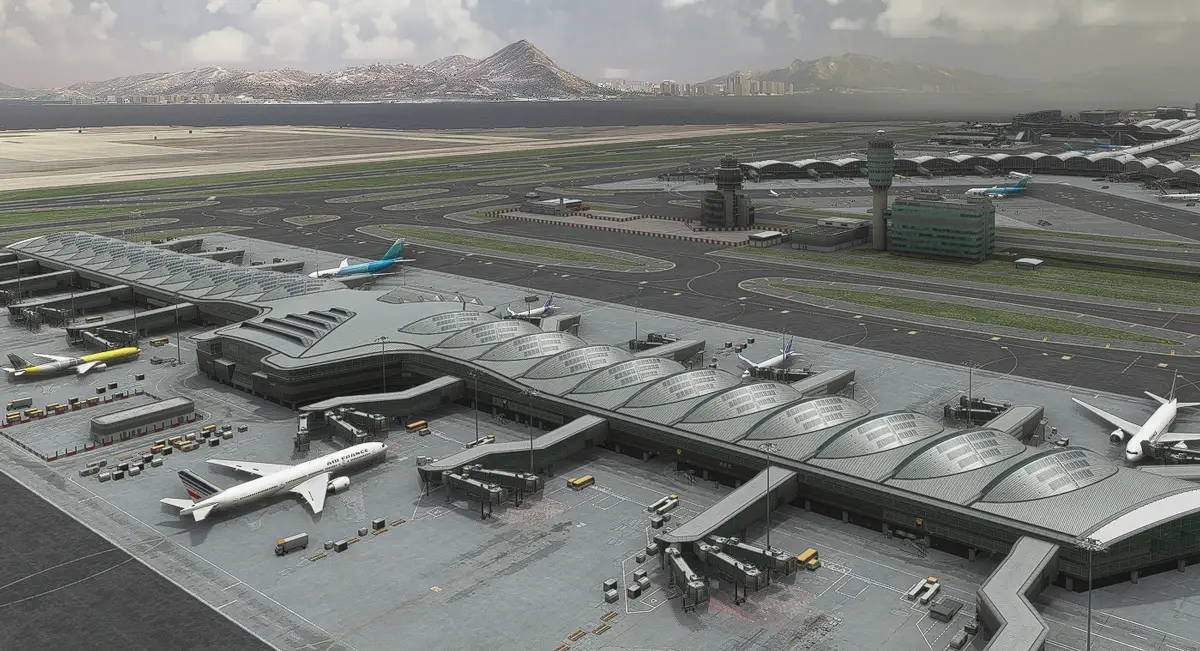 Hong Kong International Airport (VHHH) released by WF Scenery Studio