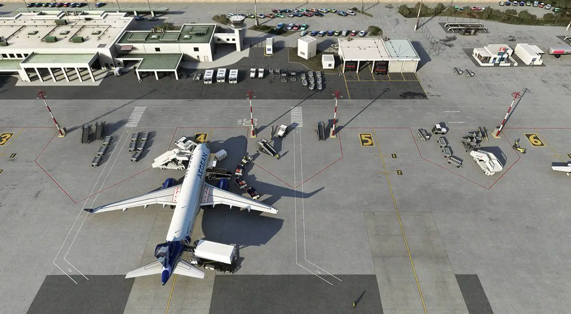 Mykonos Airport MSFS 3