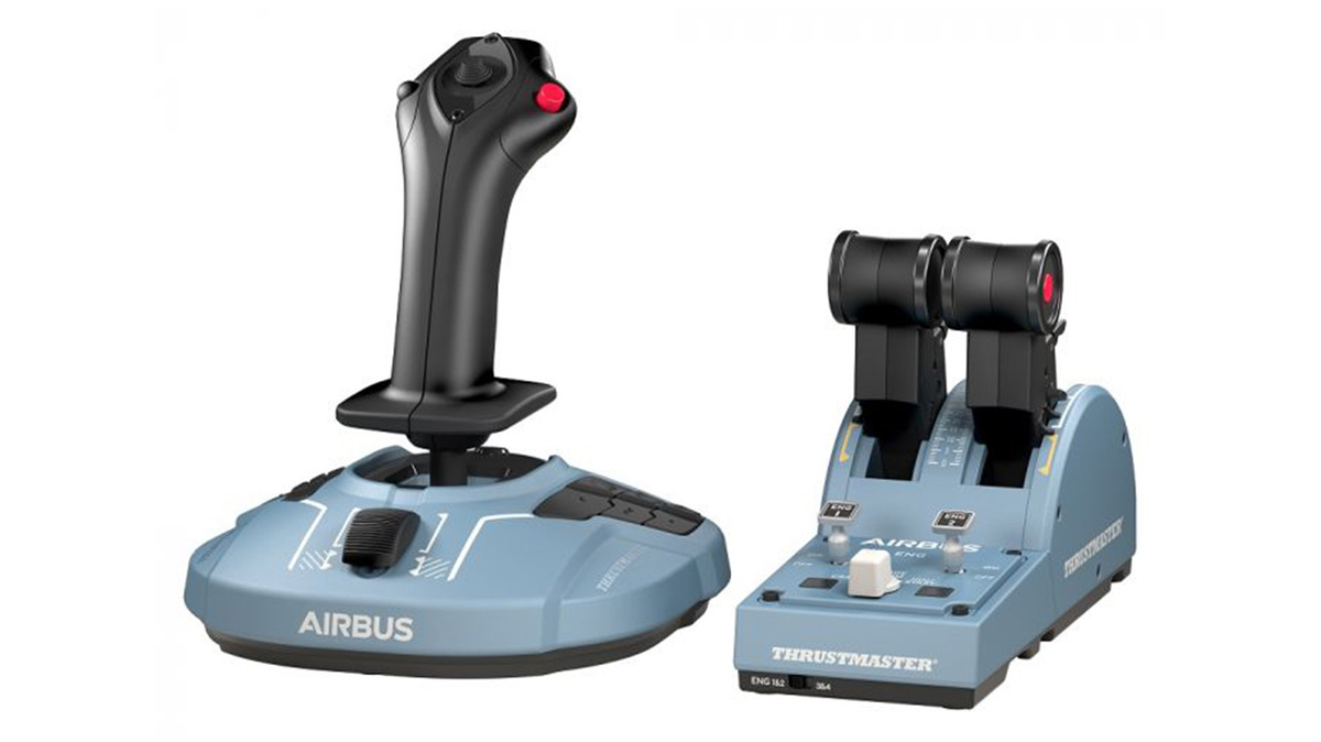 Thrustmaster TCA Sidestick Airbus msfs flight simulator