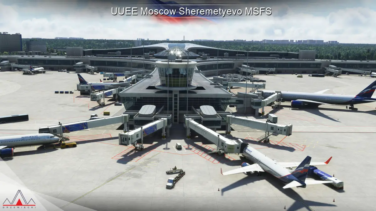 Russia’s busiest airport, Sheremetyevo International Airport, is now out for MSFS