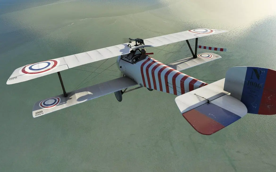 Big Radials Nieuport 17 MSFS 1