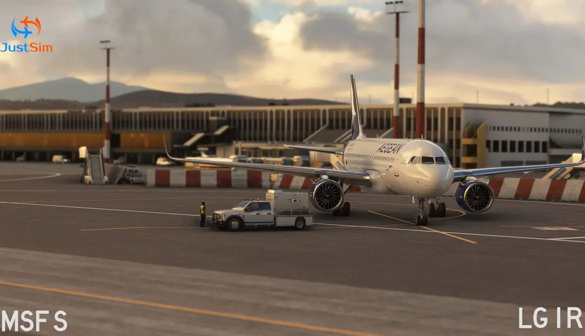 Heraklion airport msfs 3