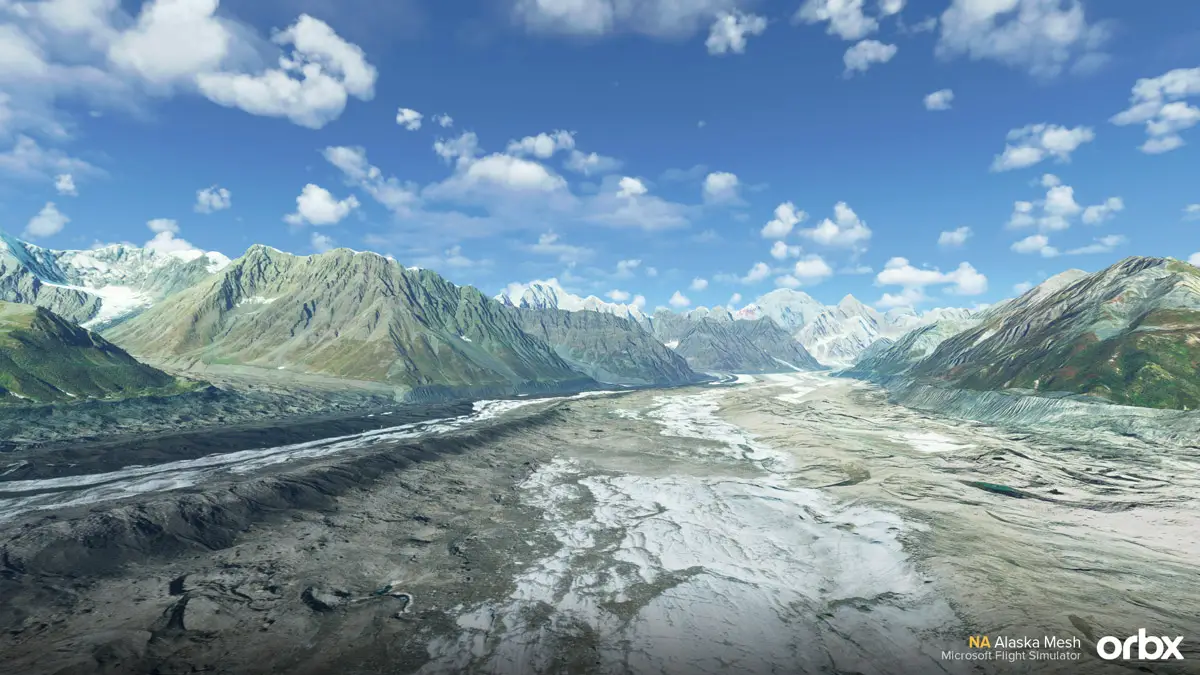 NA Alaska Mesh from Orbx is now available for Flight Simulator