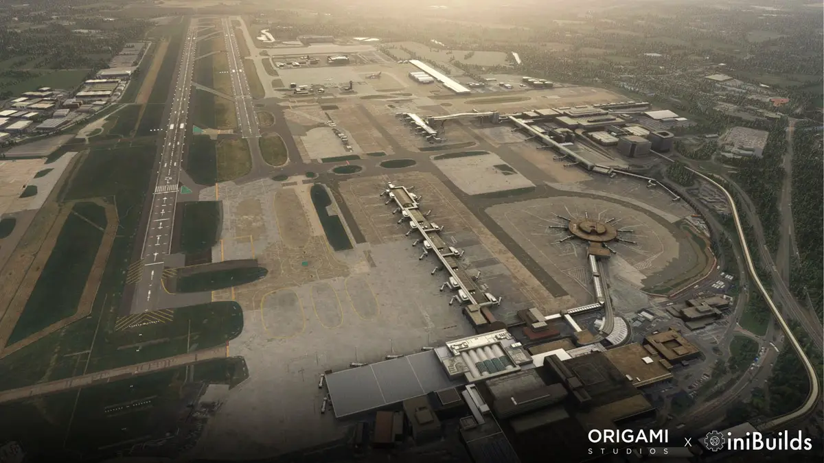 Origami Studios releases London Gatwick Airport for MSFS