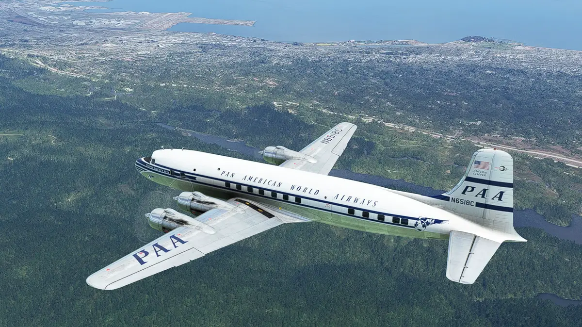 ‘A Guide to Flight Simulator: Extended Edition’ updated with PMDG DC-6 tutorial flight