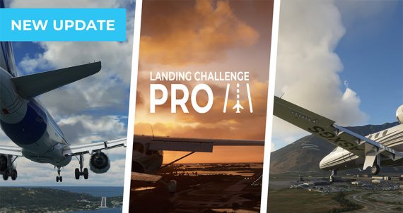 landing challenge update msfs