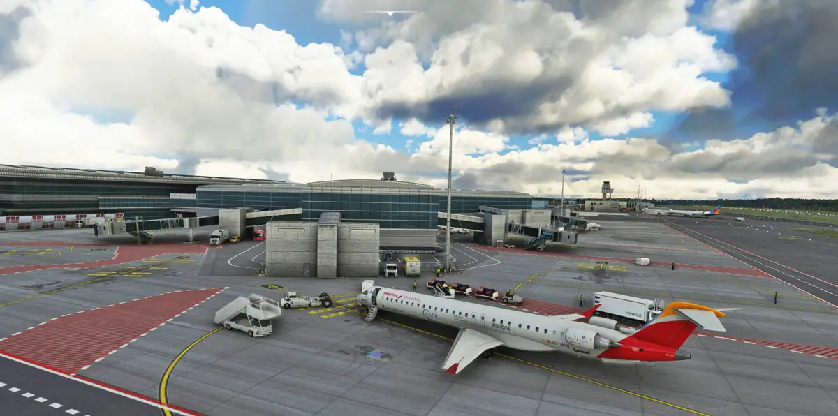TDM Scenery Design releases LEST – Santiago de Compostela Airport for MSFS