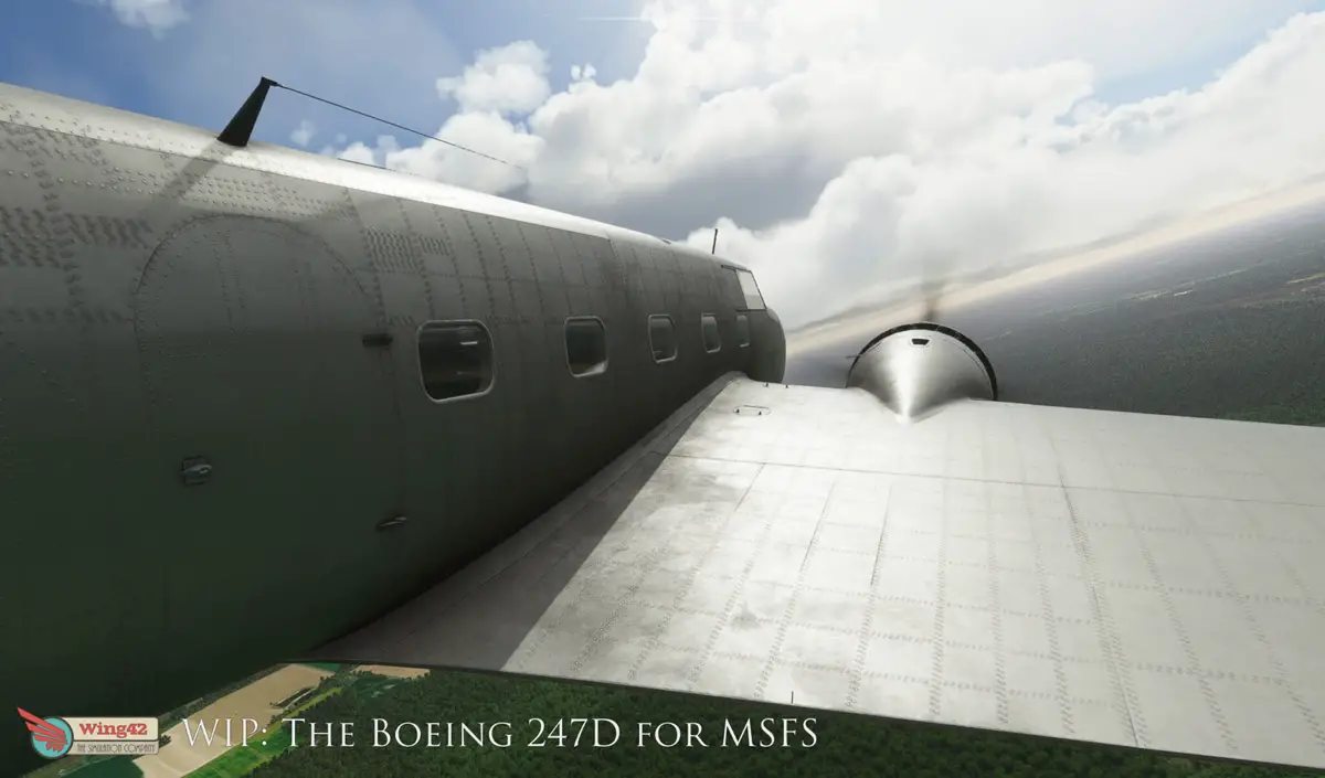 Wing42 Boeing 247D MSFS 2