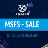 aerosoft anniversary sale msfs