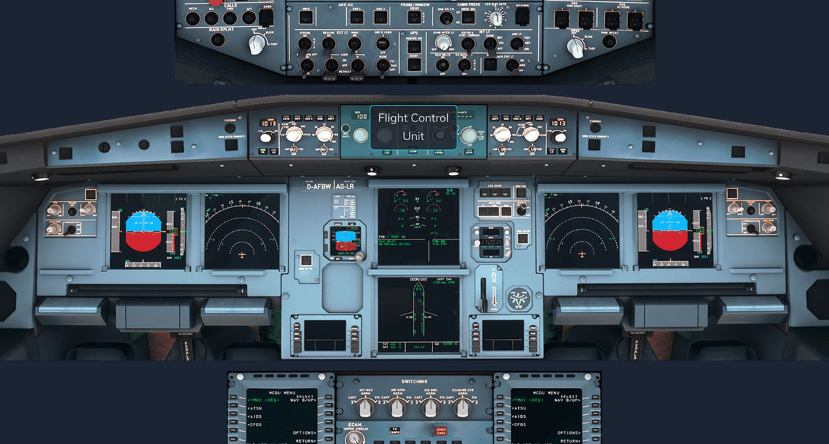 FlyByWire publishes A320neo Pilot Briefing with an interactive flight deck