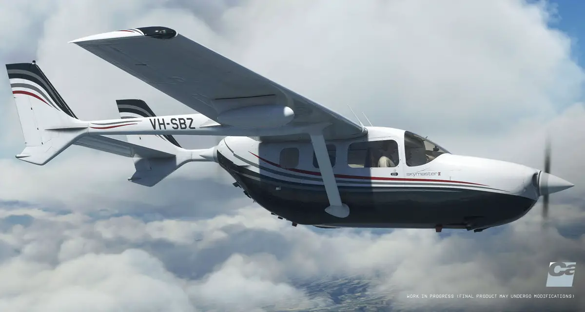 Carenado teases Cessna 337 Skymaster, coming soon to MSFS