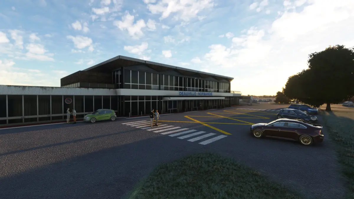 4Simmers releases Deauville – Normandie Airport for MSFS