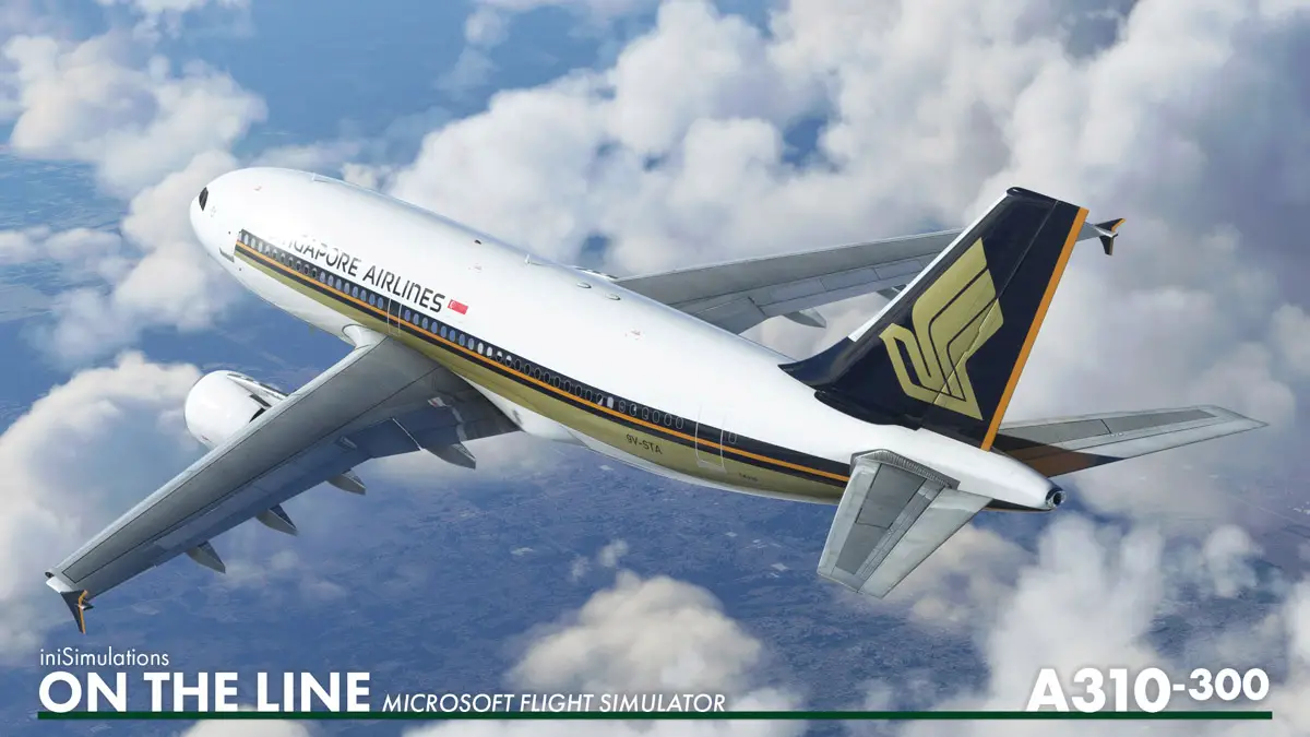 iniBuilds shares new images and development progress on the A310-300 for MSFS