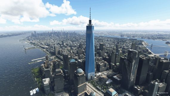 new york city landmarks freeware msfs 2