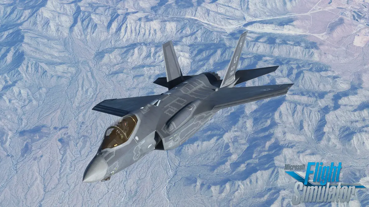 IndiaFoxtEcho updates F-35 for MSFS with mimicked in-flight refueling